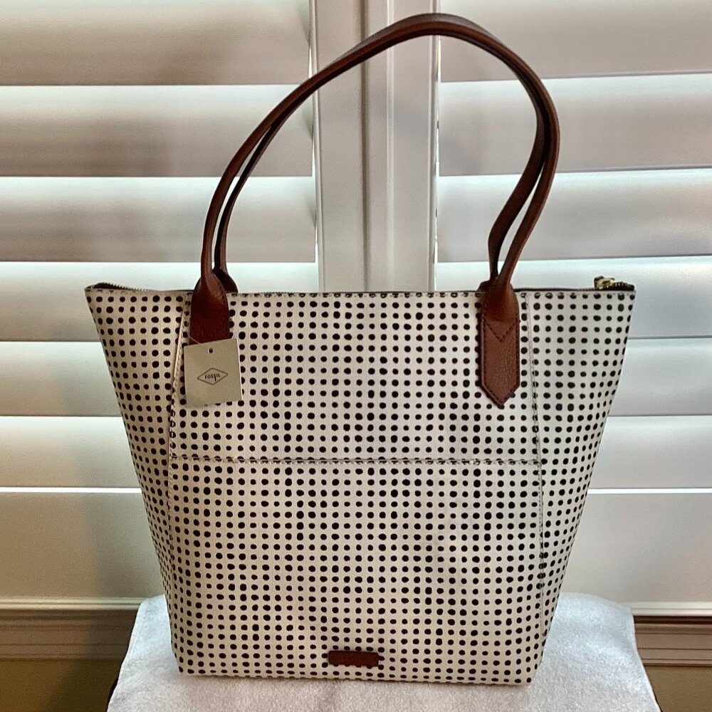 NWT Fossil Fiona Shopper Tote Bag